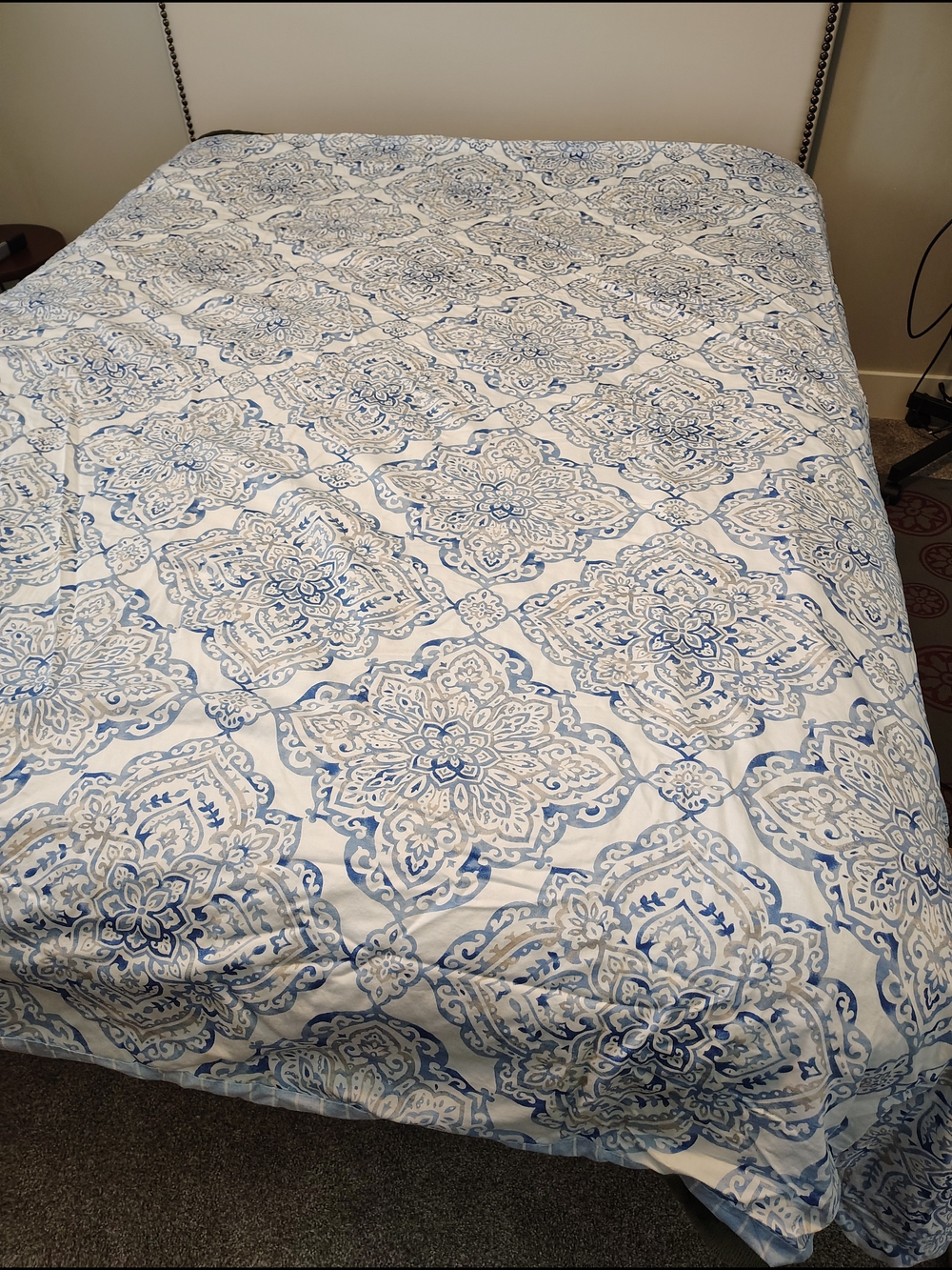 Charter Club Queen Duvet Cover with 2 Pillow Shams